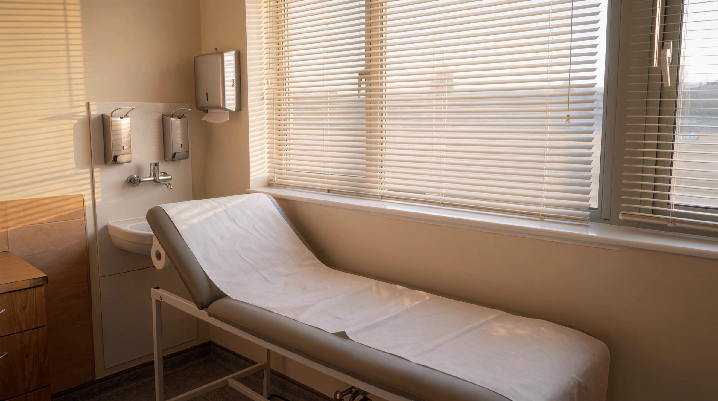 Clinic consulting room